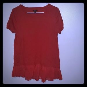 Short sleeve sweater